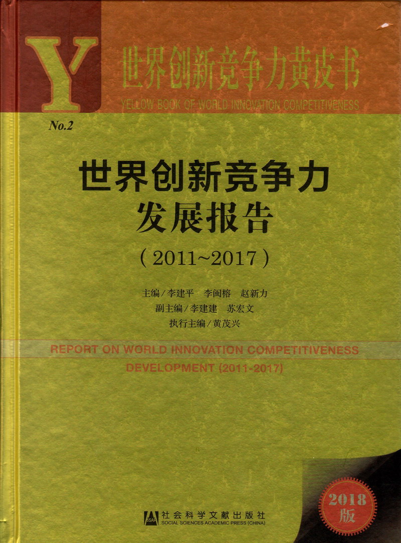 驲尻世界创新竞争力发展报告（2011-2017）